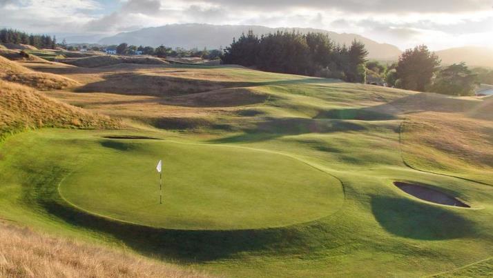 8th Hole Paraparaumu Beach Golf Club, New Zealand