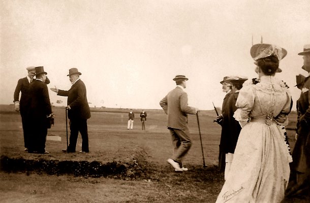 Royal Golf Club Marianske Lazne, course inauguration in 1905.