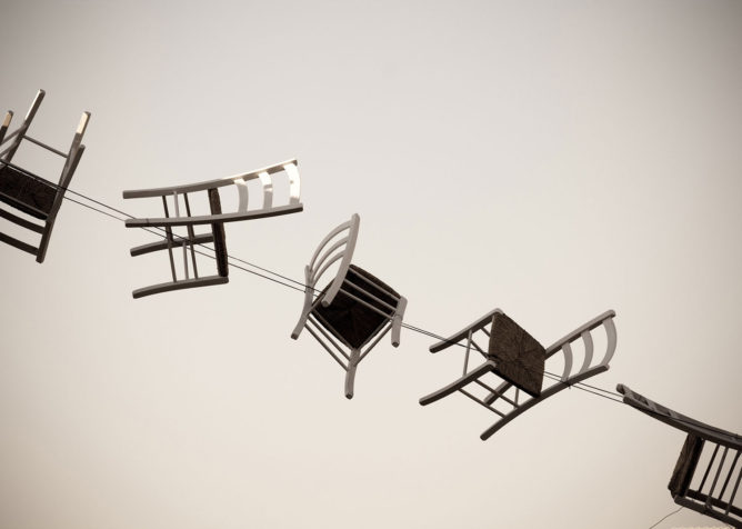 Waving Chairs, New Design Concept