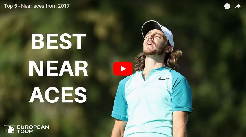 European Tour – Top 5 – Near aces from 2017