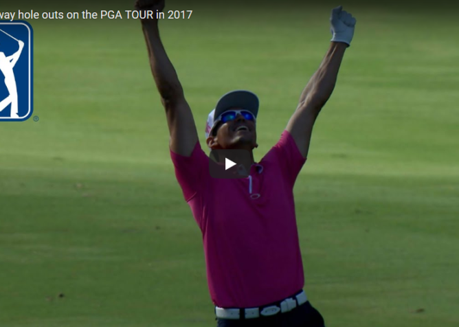 Top 5 fairway hole outs on the PGA TOUR in 2017