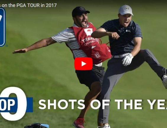 Top 10 shots on the PGA TOUR in 2017