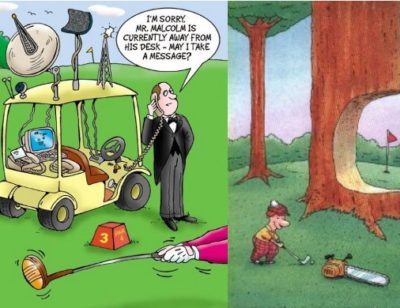 Golf Cartoon #354