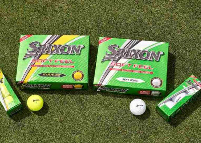 Srixon introduces the new soft feel golf ball