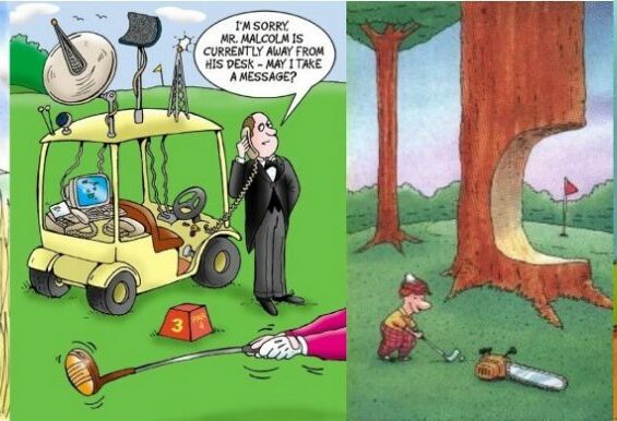 Golf Cartoon #414