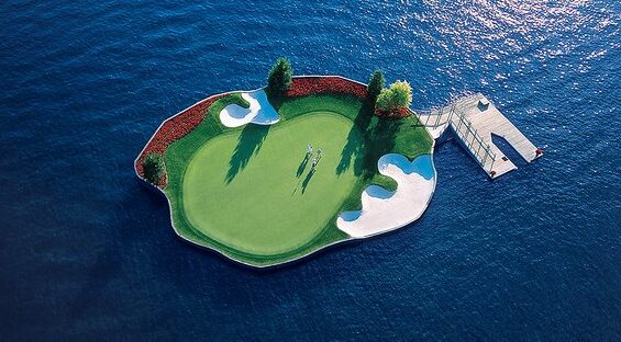 The Coeur d’Alene Resort Golf Course, USA