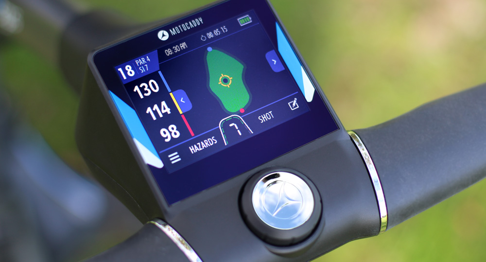 Motocaddy M5 Connect (World’s first touch screen electric trolley)