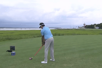 Best of: Shot trails on No. 18 at Harbour Town during RBC Heritage