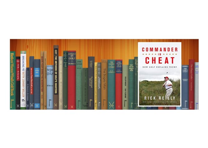 Golf Books #363 (Commander in Cheat: How Golf Explains Trump: The brilliant New York Times)